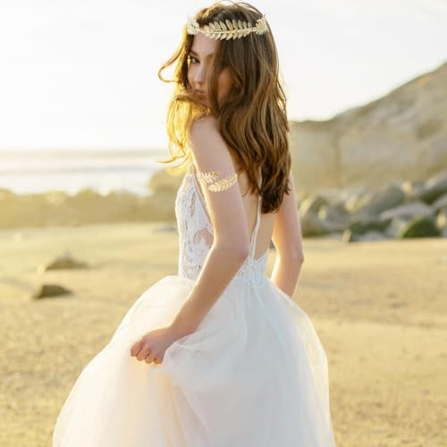 SHEHARUHI Greek Goddess Costume Accessories for Women and Bridal at the Wedding
